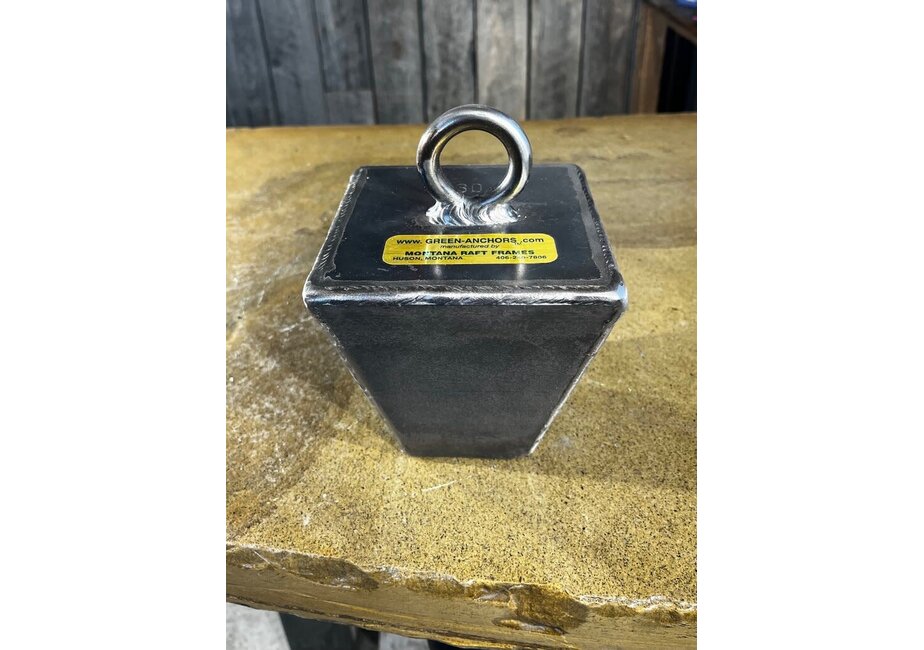 Green Anchor 4 Sided Pyramid