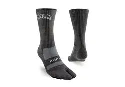 Bedrock Crew Performance Split-Toe Socks (Granite)