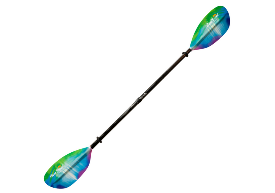 Aqua Bound Whiskey Fiberglass 2-Piece Versa-Lok Straight Shaft Kayak Paddle