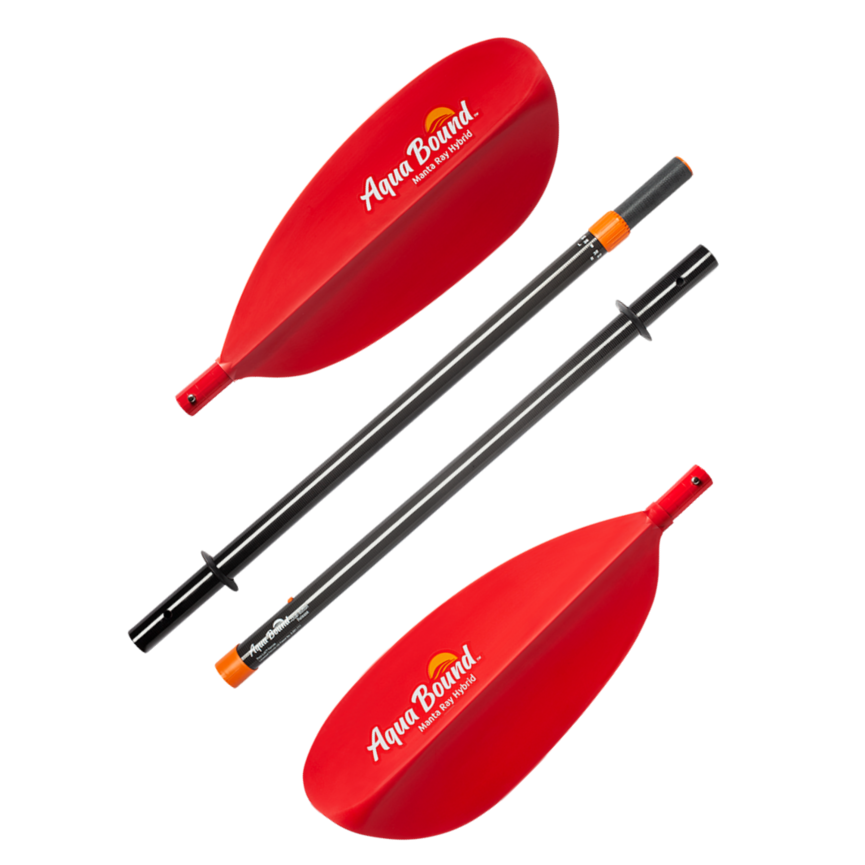 Aqua Bound Manta Ray Hybrid 4-Piece Posi-Lok™ Kayak Paddle
