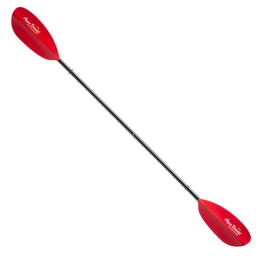Aqua Bound MantaRay Fiberglass 2-Piece Snap-Button Kayak Paddle