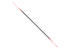 Aqua Bound MantaRay Fiberglass 2-Piece Snap-Button Kayak Paddle