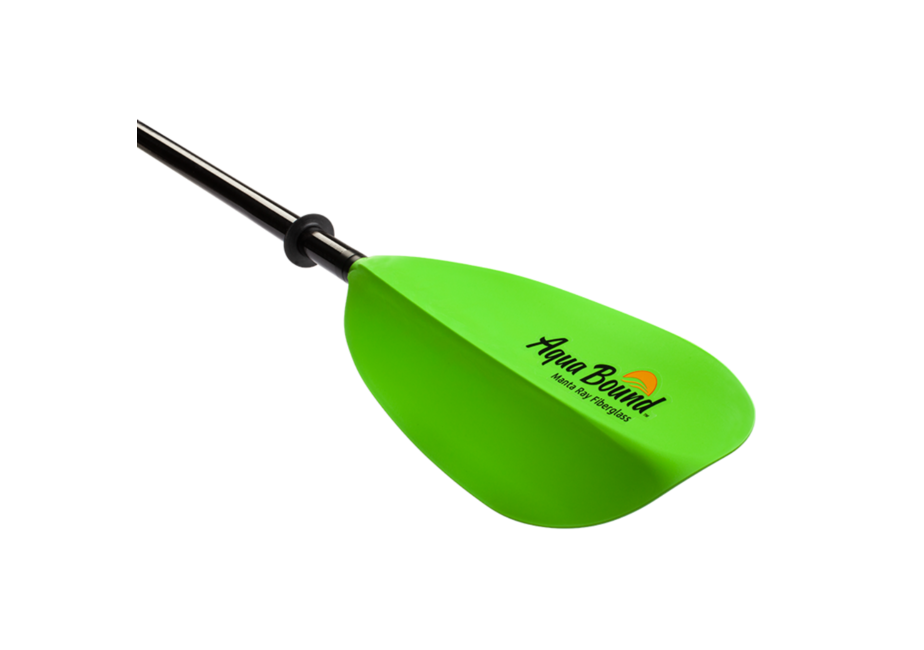 Aqua Bound MantaRay Fiberglass 2-Piece Snap-Button Kayak Paddle