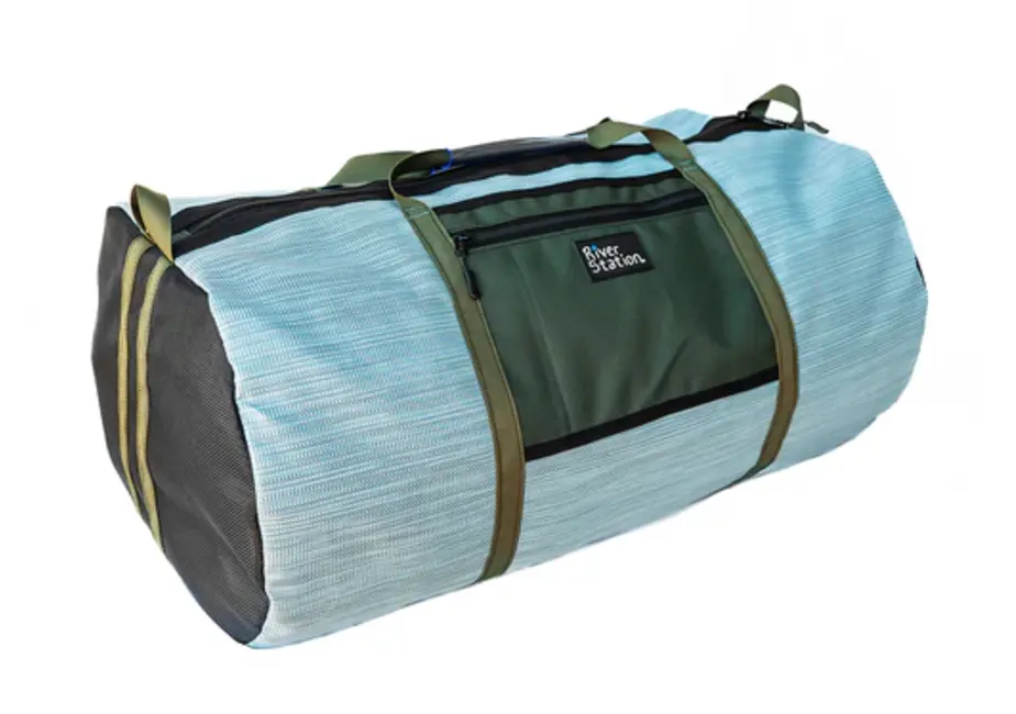 River Station Gear Large Mesh Gear Duffel