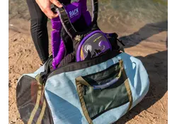 Large Mesh Gear Duffel