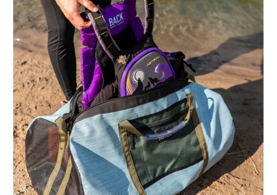 River Station Gear Large Mesh Gear Duffel