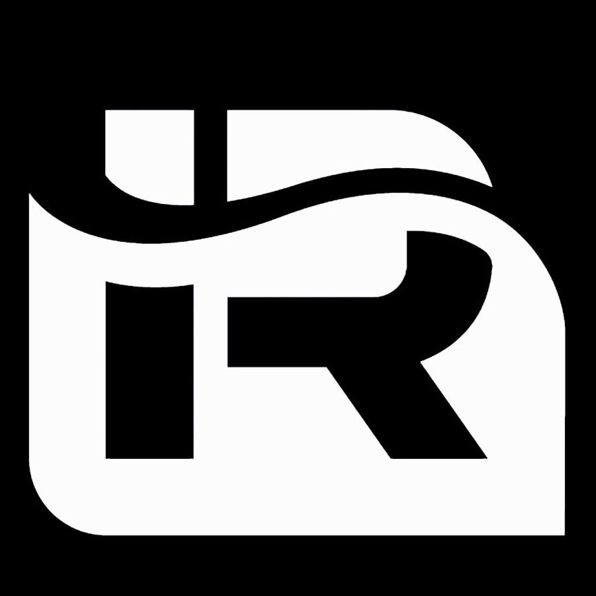 IR Diecut Decal 3" New