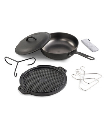 GSI Guidecast 10" Cast Iron Cookset