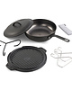 GSI Guidecast 10" Cast Iron Cookset