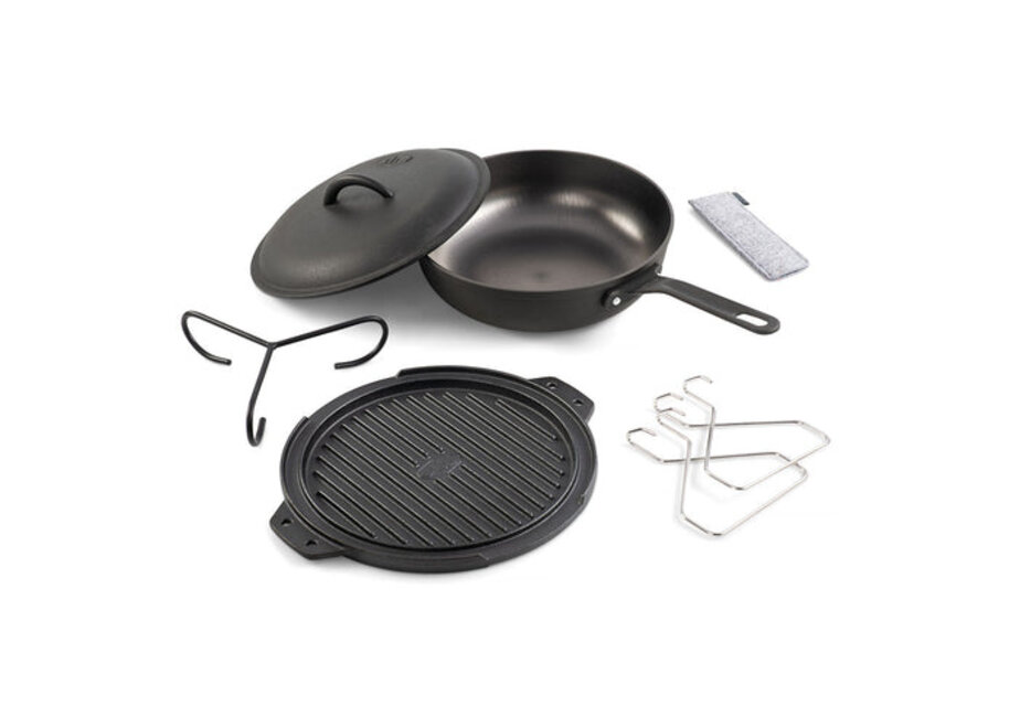 GSI Guidecast 10" Cast Iron Cookset
