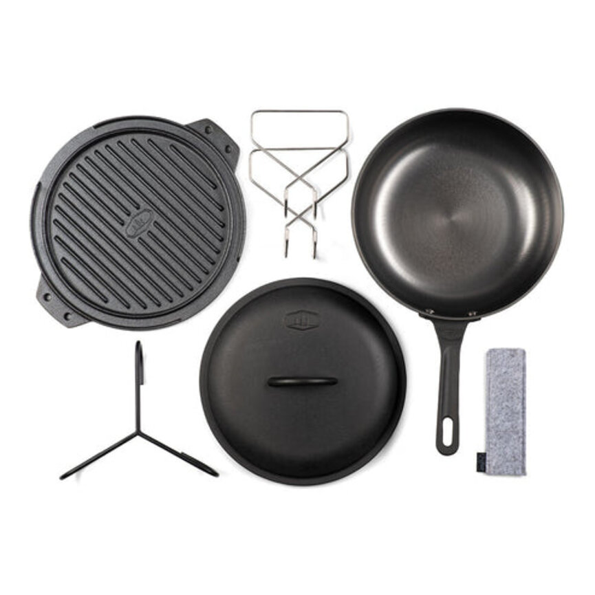 GSI Guidecast 10" Cast Iron Cookset