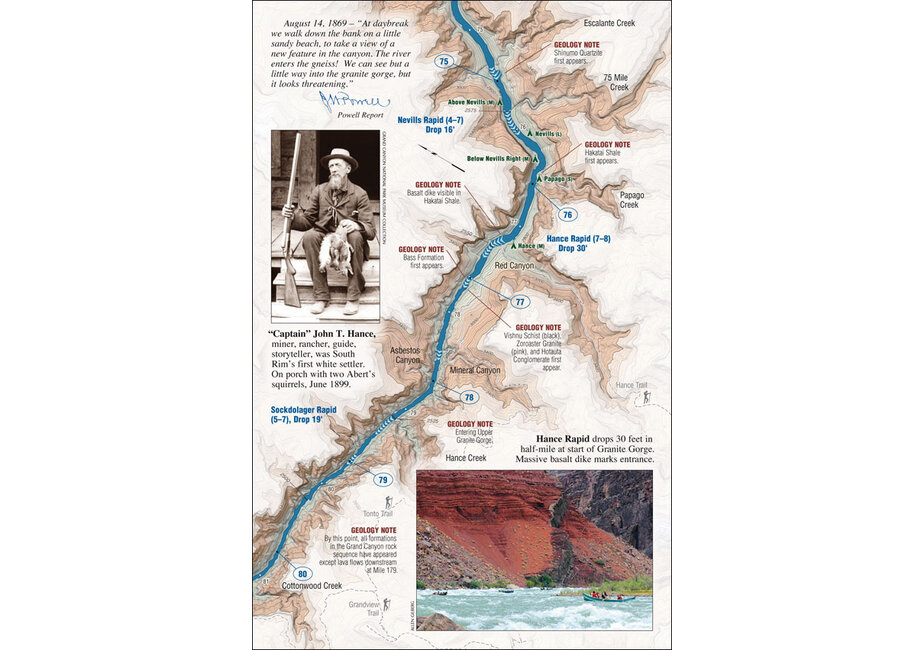 Belknap's Waterproof Grand Canyon River Guide