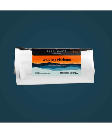 Cleanwaste WAG Bag Platinum