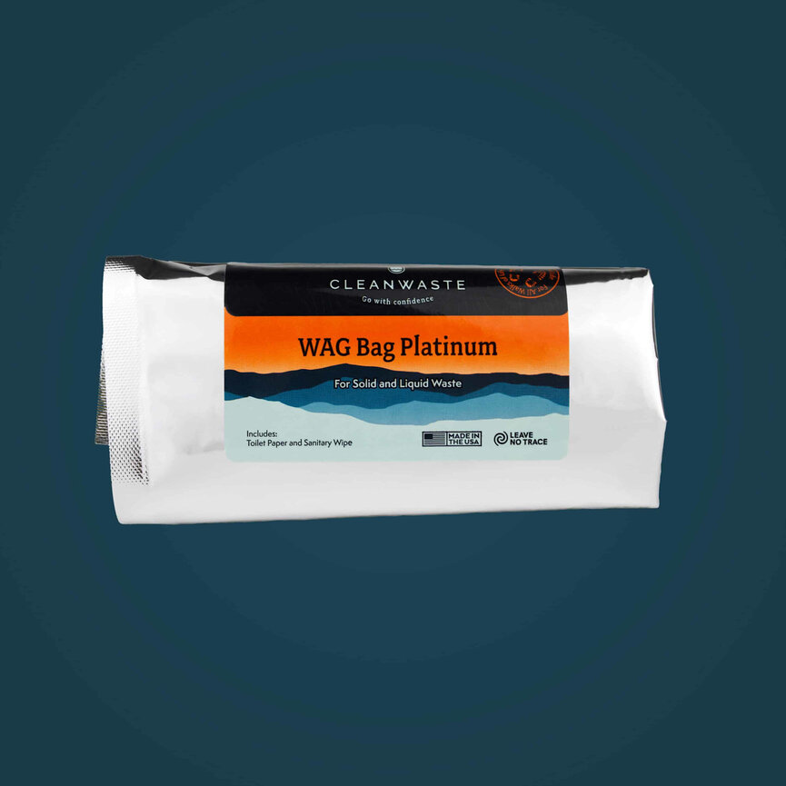 Cleanwaste WAG Bags Platinnum