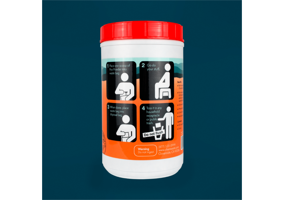 Cleanwaste Poo Powder Waste Treatment