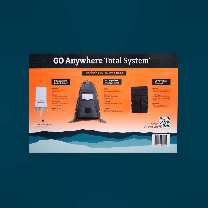 Cleanwaste GO Anywhere Total System