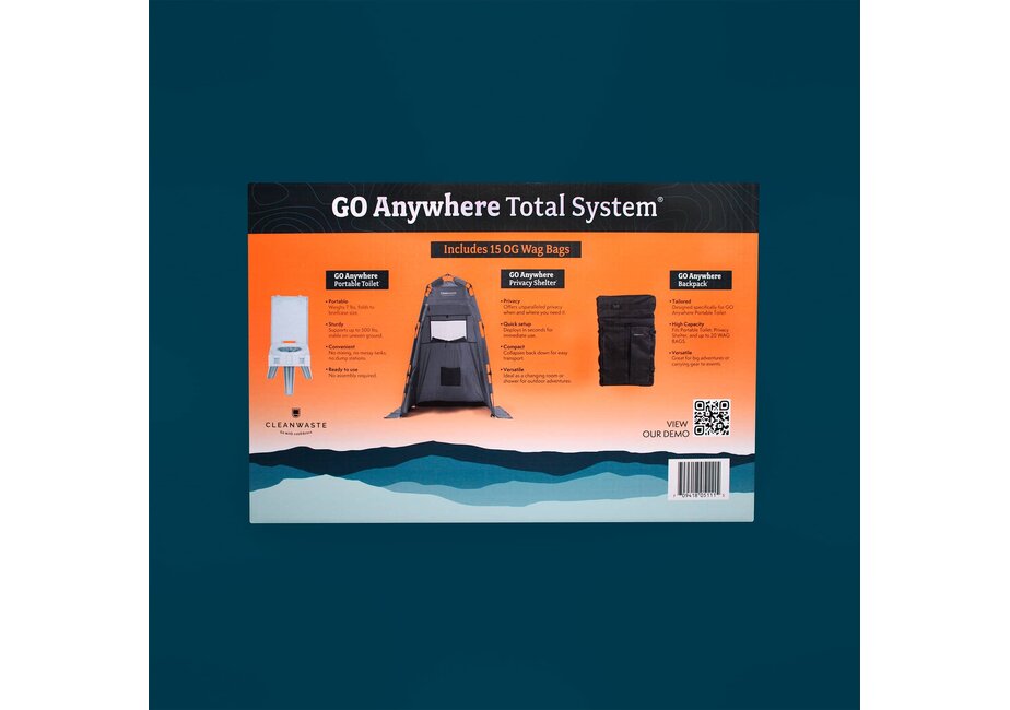 Cleanwaste GO Anywhere Total System