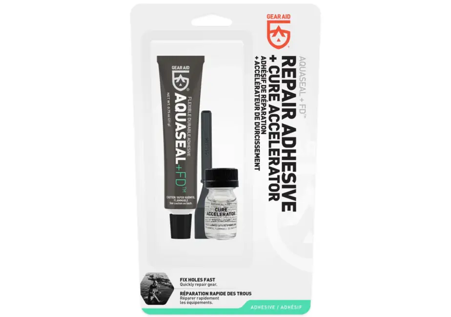 Aquaseal+FD Repair Adhesive + Cure Accelerator