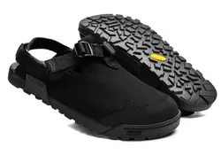 Mountain Clog - Synthetic Suede (Obsidian Black)