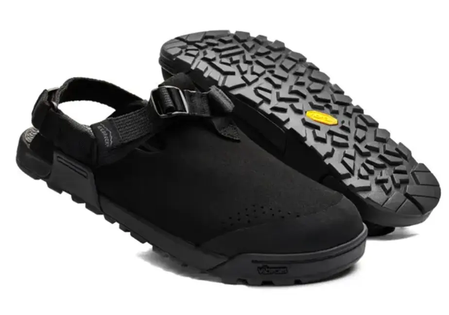 Mountain Clog - Synthetic Suede (Obsidian Black)