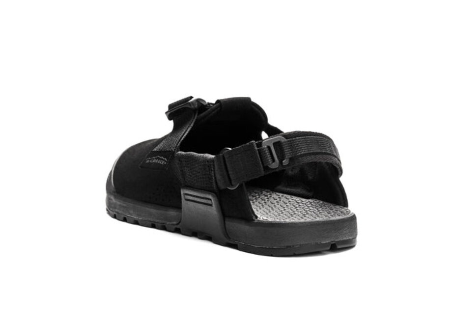 Mountain Clog - Synthetic Suede (Obsidian Black)