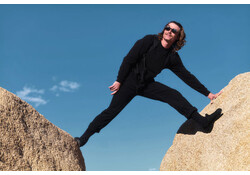 Mountain Clog - Synthetic Suede (Obsidian Black)