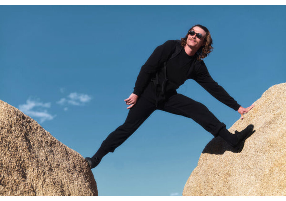 Mountain Clog - Synthetic Suede (Obsidian Black)