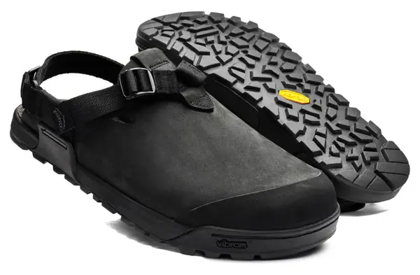 Bedrock Mountain Clog - Nubuck Leather (Obsidian Dark Gray) - Utah