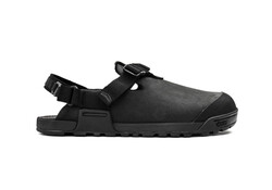 Mountain Clog - Nubuck Leather (Obsidian Dark Gray)