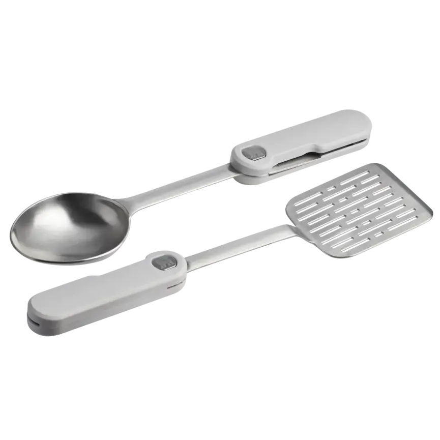 The Wildfare Pro Fold & Go Utensil Set | 2-piece set