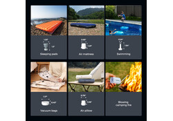 TINY PUMP 2X -Ultimate 3-in-1 Outdoor Pump with Camping Lamp