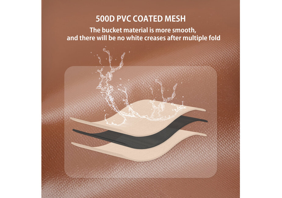 FLEX BUCKET - Foldable Waterproof Round Camping Bucket