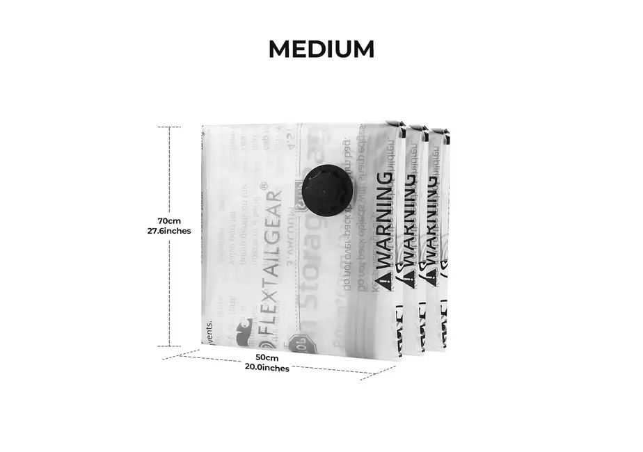 Vacuum Storage Bags (without pump)