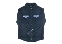 Men's/Relaxed Fit Wave Fleece Pearl Snap Shirt