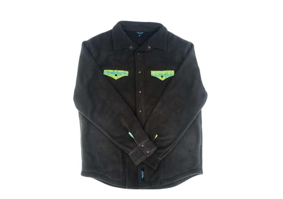 Men's/Relaxed Fit Wave Fleece Pearl Snap Shirt