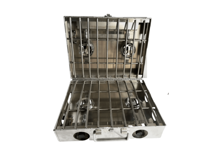 4 Burner 18" w/ Break-apart Hinge