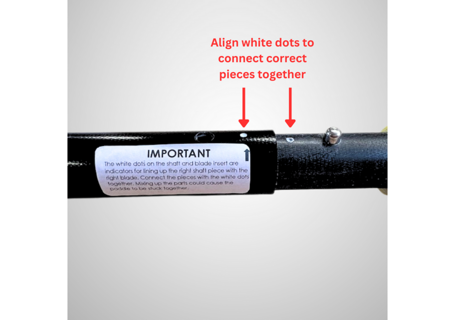 Powerhouse 4 Piece Paddle