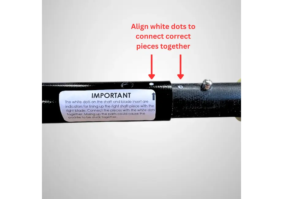 Pack-Tour M 4 Piece Adjustable Pack Raft Paddle