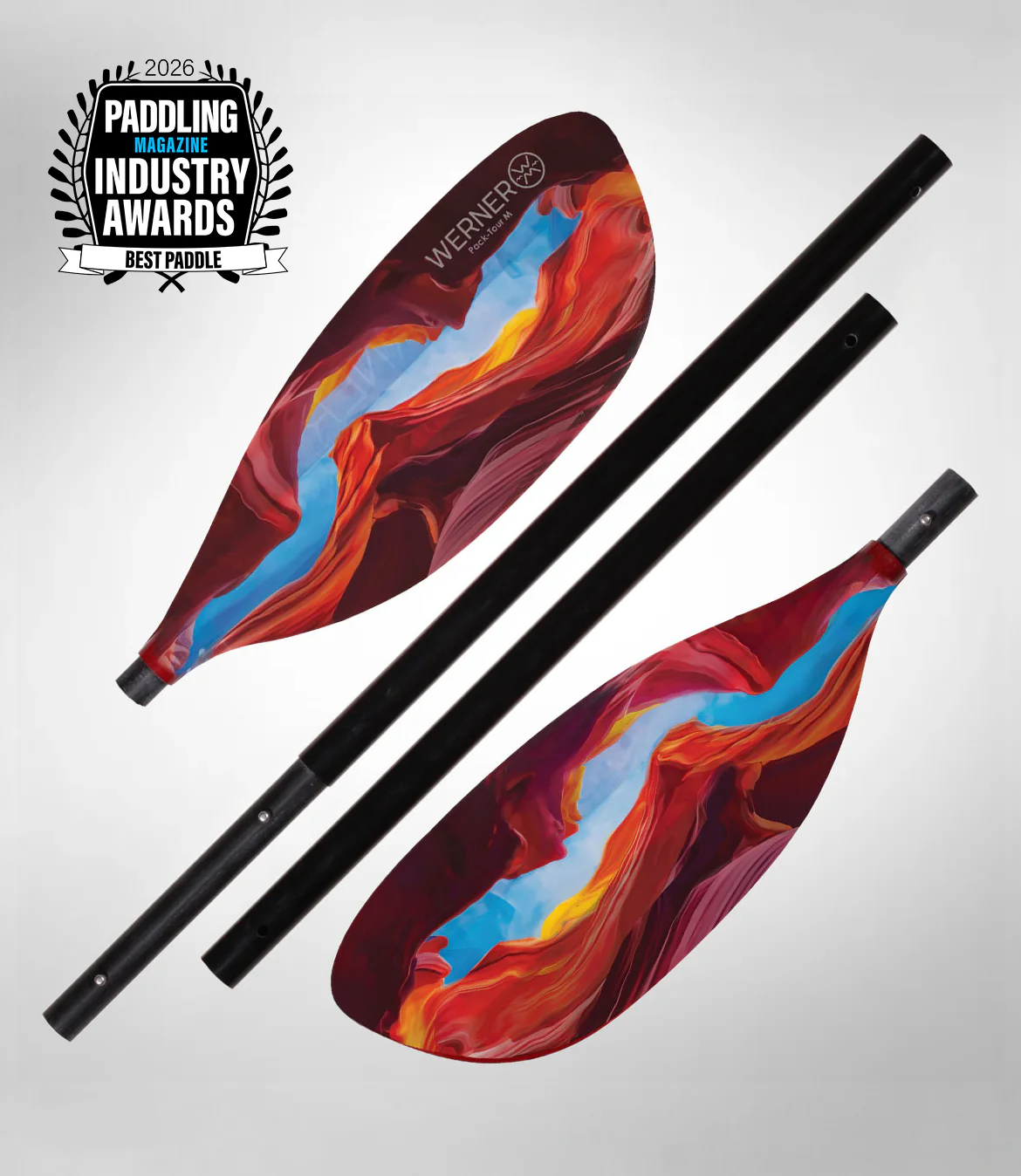 Packable Raft Paddle Werner Pack-Tour M 4 Piece Adjustable Pack Raft Paddle - Utah ...