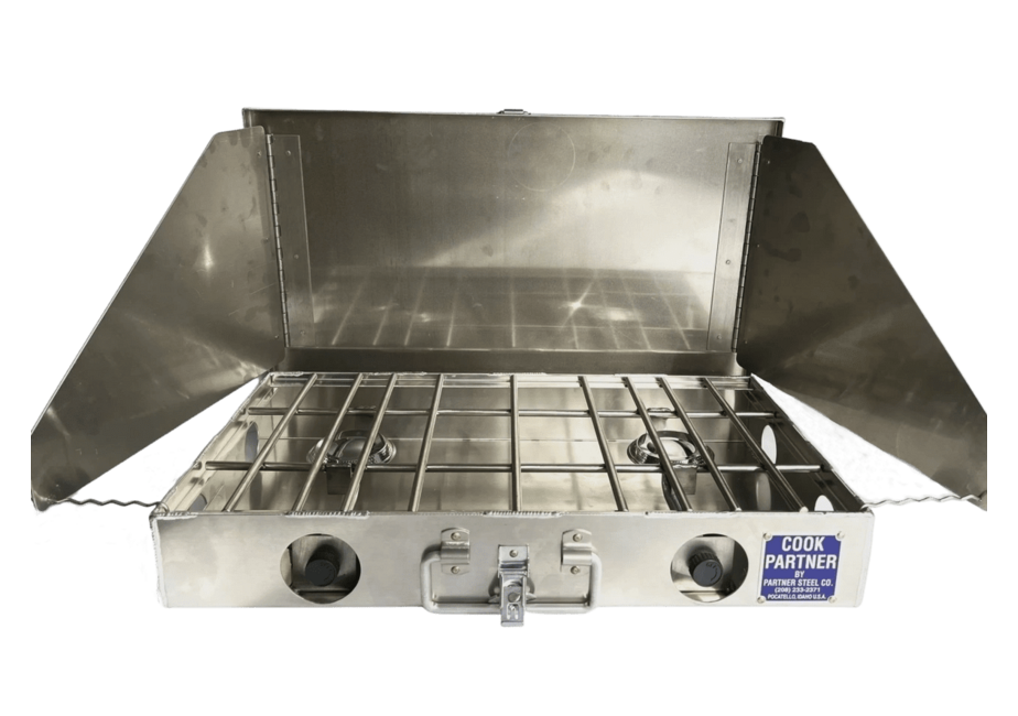 18″ 2 Burner Partner Stove With Windscreen