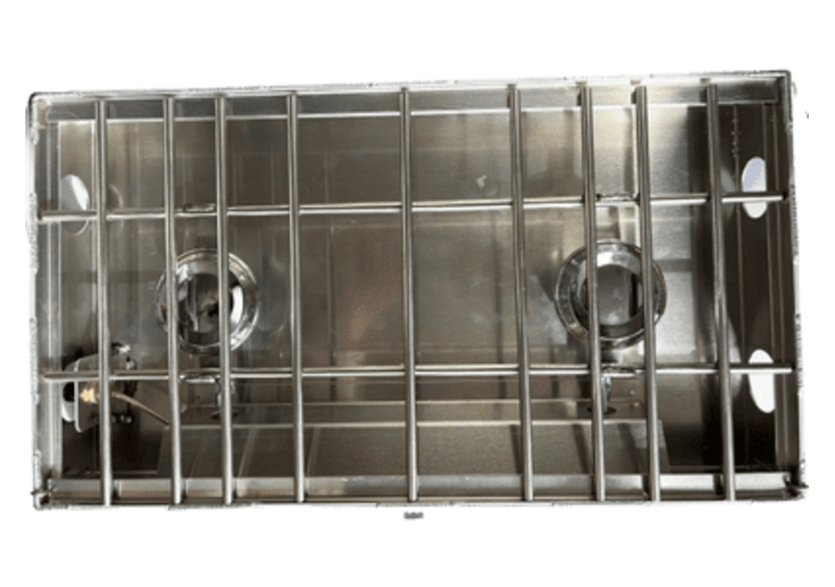 22″ 2 Burner Partner Stove With Windscreen