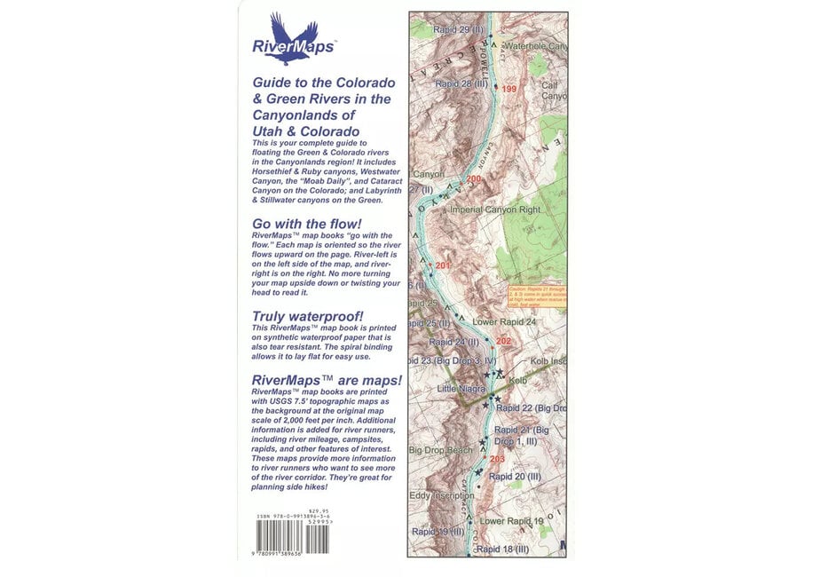Colorado & Green Rivers in the Canyonlands 3rd Edition Guide Book
