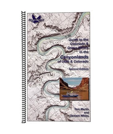 RiverMaps Colorado & Green Rivers in the Canyonlands 2nd Edition Guide Book Closeout*