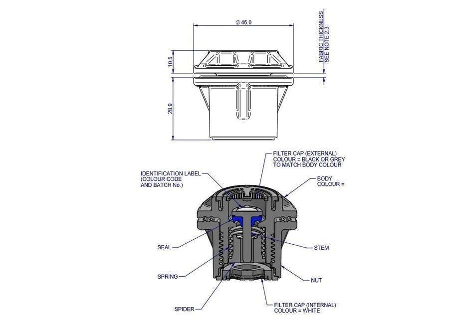 A9 Pressure Relief Valve