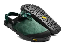 Mountain Clog - Leather Suede (Cascade Green)