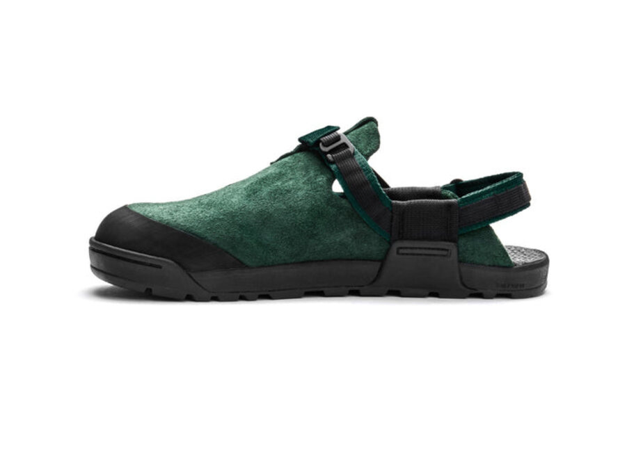 Mountain Clog - Leather Suede (Cascade Green)