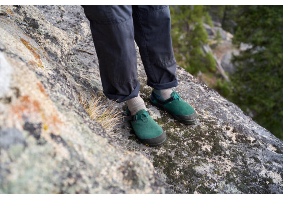 Mountain Clog - Leather Suede (Cascade Green)