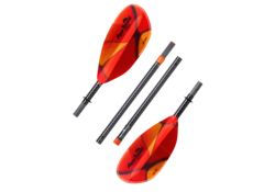 Whiskey Fiberglass 4-Piece Straight Shaft Kayak Paddle