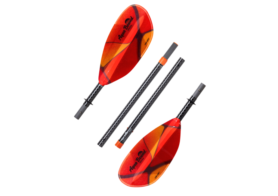 Whiskey Fiberglass 4-Piece Straight Shaft Kayak Paddle