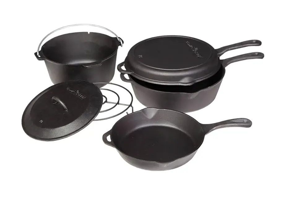 6-Piece Cast Iron Set